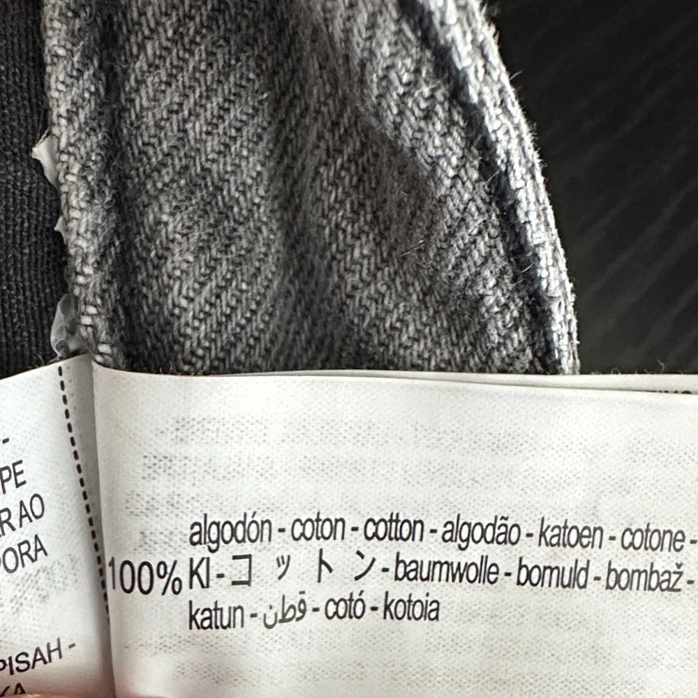 Zara Metallic Silver Boyfriend Jeans - Picture 7 of 7